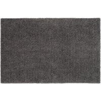 tica copenhagen - Fußmatte, 40 x 60 cm, Unicolor stahlgrau von tica copenhagen