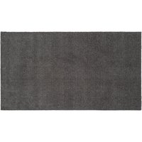 tica copenhagen - Fußmatte, 67 x 120 cm, Unicolor stahlgrau von tica copenhagen