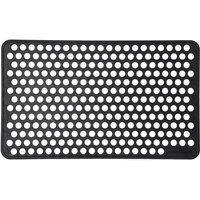 tica copenhagen - Gummi-Fußabtreter, 45 x 75 cm, dot / schwarz von tica copenhagen