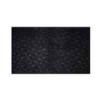 tica copenhagen - Türmatte graphic 45 x 75 cm, schwarz von tica copenhagen
