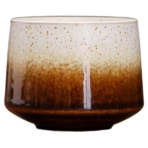 200 ml ofenveränderte Teetasse, chinesische japanische Retro-Latte Art, Keramik-Kaffeetassen, traditionelles griffloses Design, handgefertigt 200 ml ofenveränderte Teetasse, chinesische japanische Retro-Latte Art, Keramik-Kaffeetassen, traditionelles griffloses Design, handgefertigt von tiliuoe