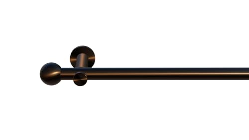 Tilldekor Gardinenstange HIGH-LINE FORMENTOR, braun-antik, Ø 20 mm,1-Lauf, 120 cm, inkl. Trägern und Endstücken Tilldekor Gardinenstange HIGH-LINE FORMENTOR, braun-antik, Ø 20 mm,1-Lauf, 120 cm, inkl. Trägern und Endstücken von tilldekor
