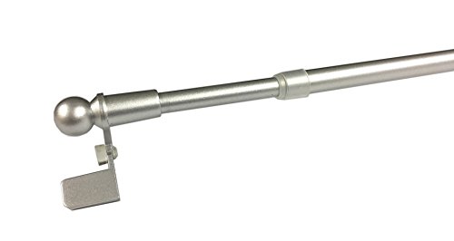 Tilldekor Klemmstange EASY, ausdrehbare Gardinenstange, silber, 40 - 60 cm, ohne Bohren oder Kleben Tilldekor Klemmstange EASY, ausdrehbare Gardinenstange, silber, 40 - 60 cm, ohne Bohren oder Kleben von tilldekor