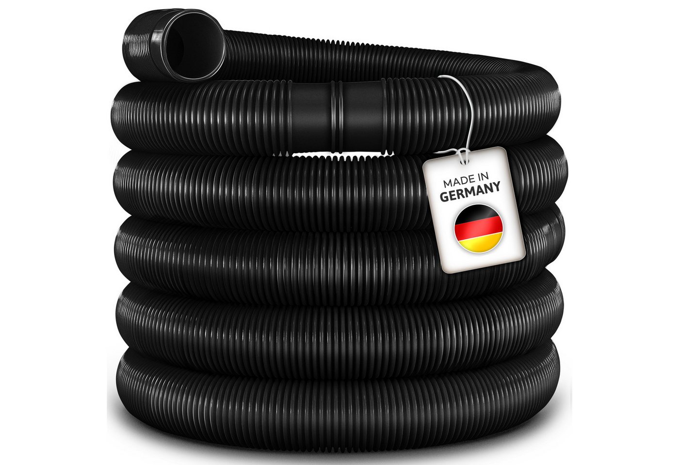 tillvex Poolschlauch Made in Germany, Schwimmbadschlauch mit Muffen, Solarschlauch Pool, Saugschlauch Schwimmbecken, Pumpenschlauch von tillvex