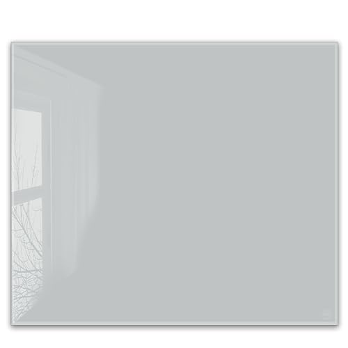 ®timalo Herdabdeckplatte einteilig | 60 x 52 cm Hellgrau, Grau | einfarbig uni | 4mm ESG-Glas Ceranfeldabdeckung, Glasplatte, Schneidebrett, Abdeckplatte, Herd, Induktion von timalo