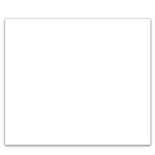 ®timalo Herdabdeckplatte einteilig | 60 x 52 cm Pure White, Weiß | einfarbig uni | 4mm ESG-Glas Ceranfeldabdeckung, Glasplatte, Schneidebrett, Abdeckplatte, Herd, Induktion von timalo