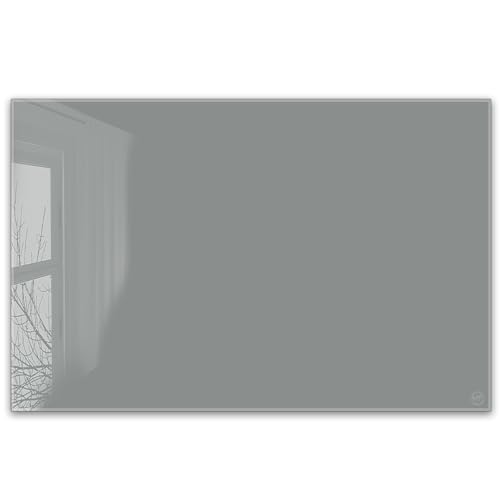 ®timalo Herdabdeckplatte einteilig | 80 x 52 cm Grau, Herbstgrau | einfarbig uni | 4mm ESG-Glas Ceranfeldabdeckung, Glasplatte, Schneidebrett, Abdeckplatte, Herd, Induktion von timalo