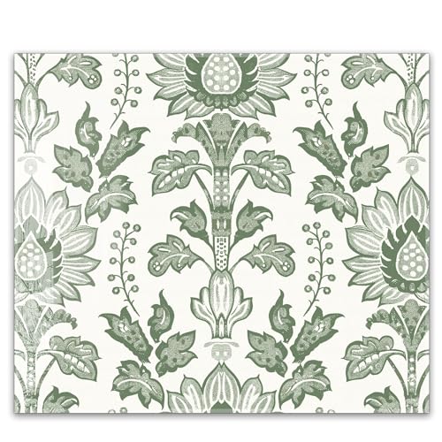 Herdabdeckplatte 60x52 cm ESG Glas | Vintage Blumen Retro | Herd Abdeckung für Ceranfeld Schneidebrett Glasplatte Induktion von timalo