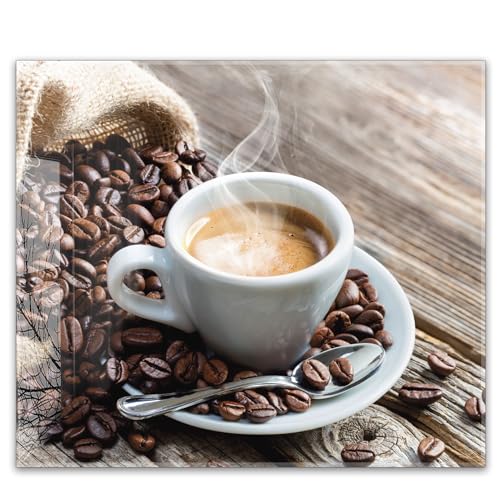 Herdabdeckplatte 60x52 cm einteilig – Kaffee, Espresso, Kaffeebohnen, rustikales Holz, Café Atmosphäre | ESG Glas Ceranfeldabdeckung, Schneidebrett, Abdeckplatte, Herd, Induktion, Küche Herdabdeckplatte 60x52 cm einteilig – Kaffee, Espresso, Kaffeebohnen, rustikales Holz, Café Atmosphäre | ESG Glas Ceranfeldabdeckung, Schneidebrett, Abdeckplatte, Herd, Induktion, Küche von timalo