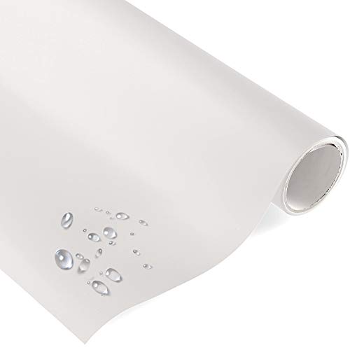 timalo® Klebefolie Uni MATT WEISS - selbstklebende Dekofolie Vinyl Folie - Made in Germany (Wunschlänge am Stück, je 1 Meter x 63 cm) von timalo