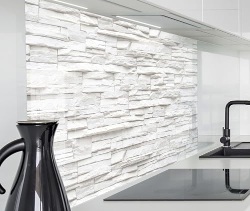 timalo Herd Spritzschutz Wand Spüle, Küche Küchenrückwand Glasoptik | Acryl Glas 2mm | Glasrückwand Acrylglas Küchenpaneele Rückwandschutz Platte | 60x60cm Bruchstein Steine helle Steinwand timalo Herd Spritzschutz Wand Spüle, Küche Küchenrückwand Glasoptik | Acryl Glas 2mm | Glasrückwand Acrylglas Küchenpaneele Rückwandschutz Platte | 60x60cm Bruchstein Steine helle Steinwand von timalo