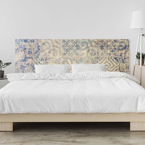 timalo Kopfteil fürs Bett 200 x 58 cm | Orientalisches Vintage Muster | Bettrückwand & Wandschutz – Acrylglas (Glasoptik) 2 mm – stilvolles Wandpaneel Schlafzimmer von timalo