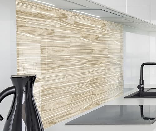 timalo Spritzschutz Wand für Herd, Küche Küchenrückwand Glasoptik | Acryl Glas 2mm | Glasrückwand Acrylglas Wandpaneele Rückwandschutz Platte | 60x60cm Holzwand, Holz timalo Spritzschutz Wand für Herd, Küche Küchenrückwand Glasoptik | Acryl Glas 2mm | Glasrückwand Acrylglas Wandpaneele Rückwandschutz Platte | 60x60cm Holzwand, Holz von timalo