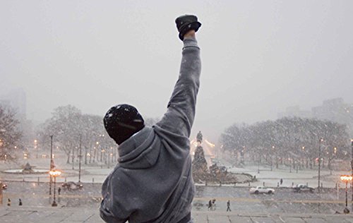 time4art Rocky Balboa BILD Farbig BOXEN SPORT Boxing Print Canvas Bild auf Keilrahmen Leinwand Giclee 120x80 cm von time4art