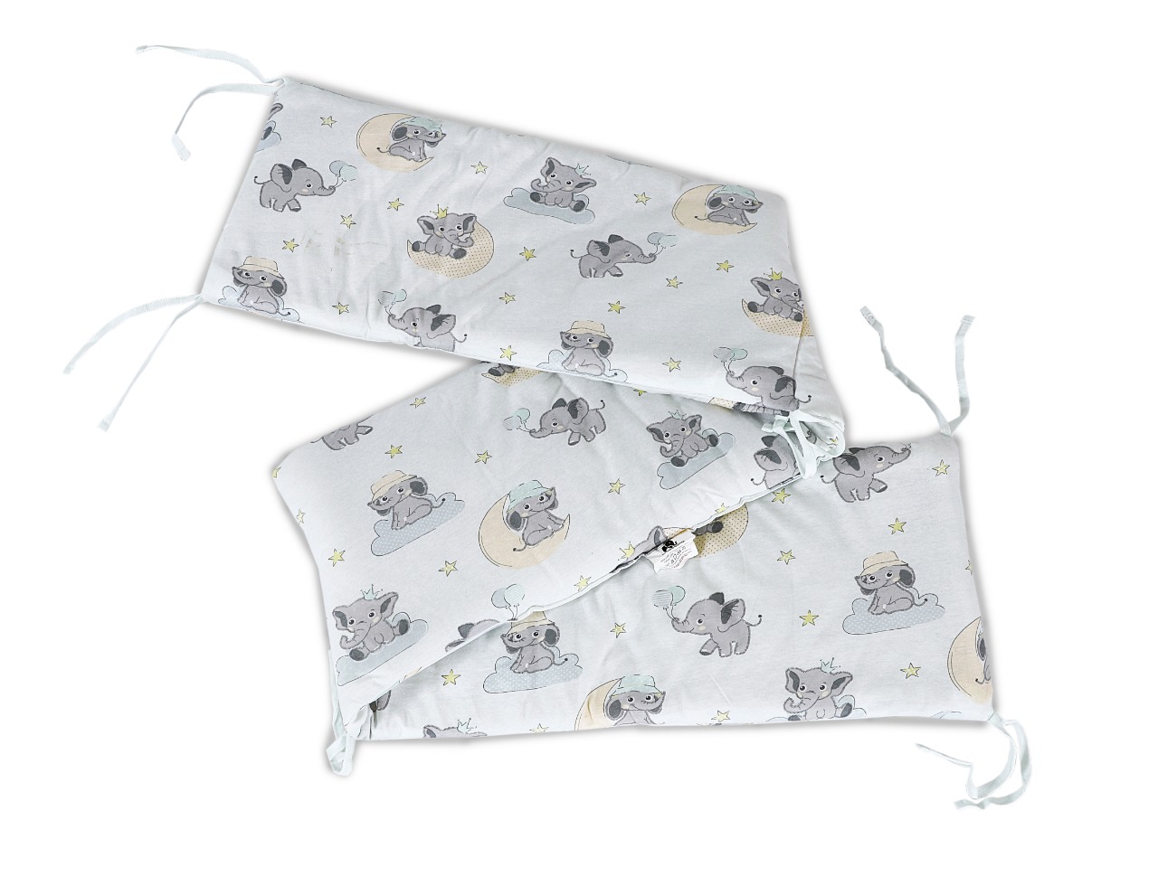 timitama Babybett Umrandung Elefant 30x180 cm von timitama