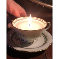 Kerze in Der Sammeltasse, Upcycling, Wiederverwendbar, Hygge, Wohnzimmerdeko Kerze in Der Sammeltasse, Upcycling, Wiederverwendbar, Hygge, Wohnzimmerdeko von tinascafeundmehr