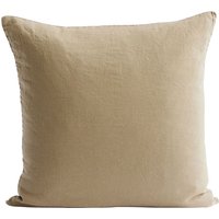 Kissenhülle Linen khaki 50x50 cm von tinekhome