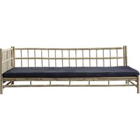 Lounge Bamboo Bett inkl. Sitzkissen phantom left von tinekhome