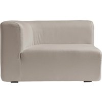 Sofa Module corner curved right inkl. Bezug PEPE nature von tinekhome