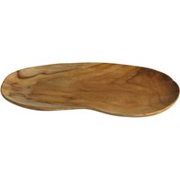 Tablett Teak 30 cm L von tinekhome