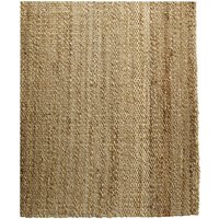 Teppich Jute natural 200 x 140 cm von tinekhome