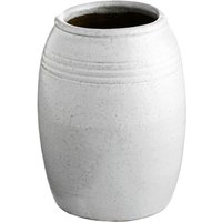 Vase Glazed white von tinekhome