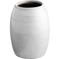 Vase Glazed white von tinekhome