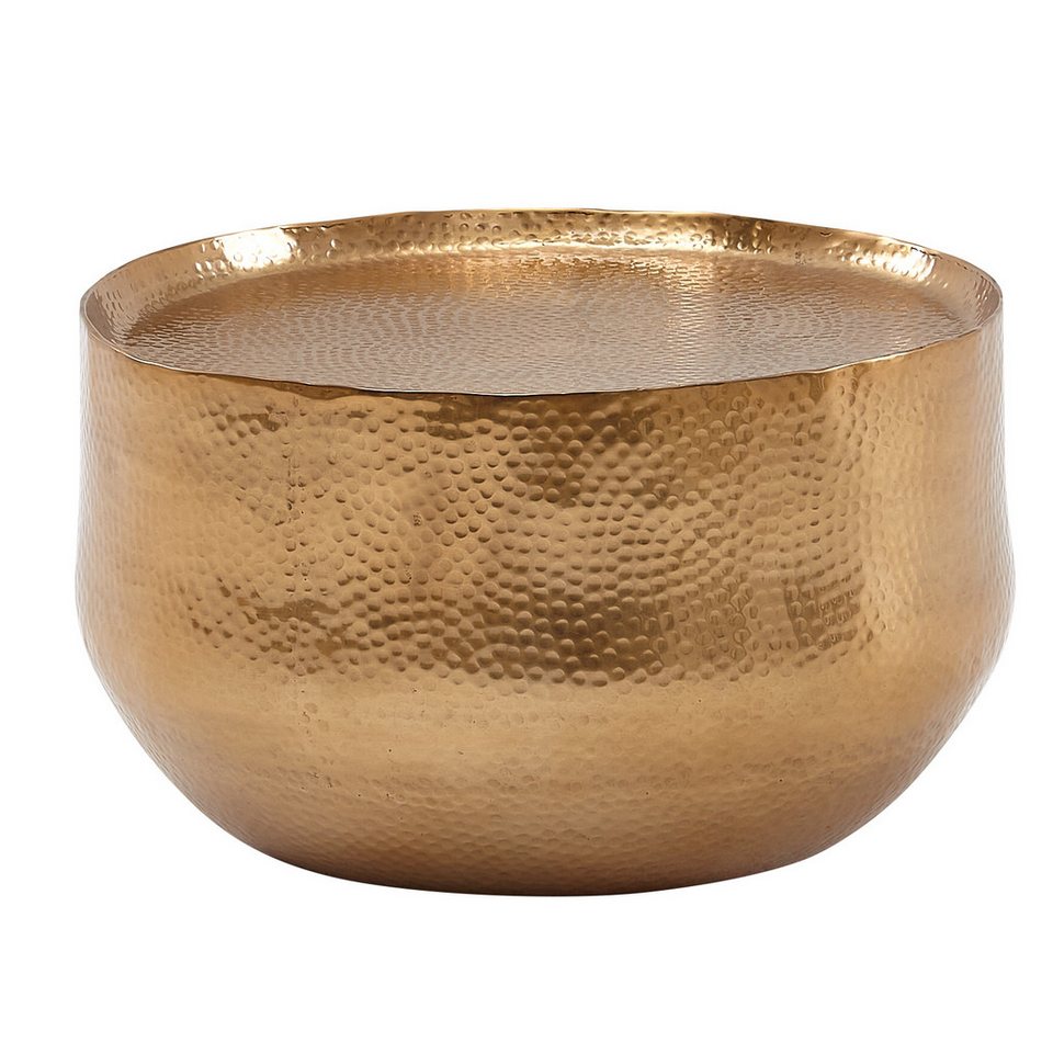 tinkaro Couchtisch ARMINDO Aluminium Sofatisch Gold tinkaro Couchtisch ARMINDO Aluminium Sofatisch Gold von tinkaro