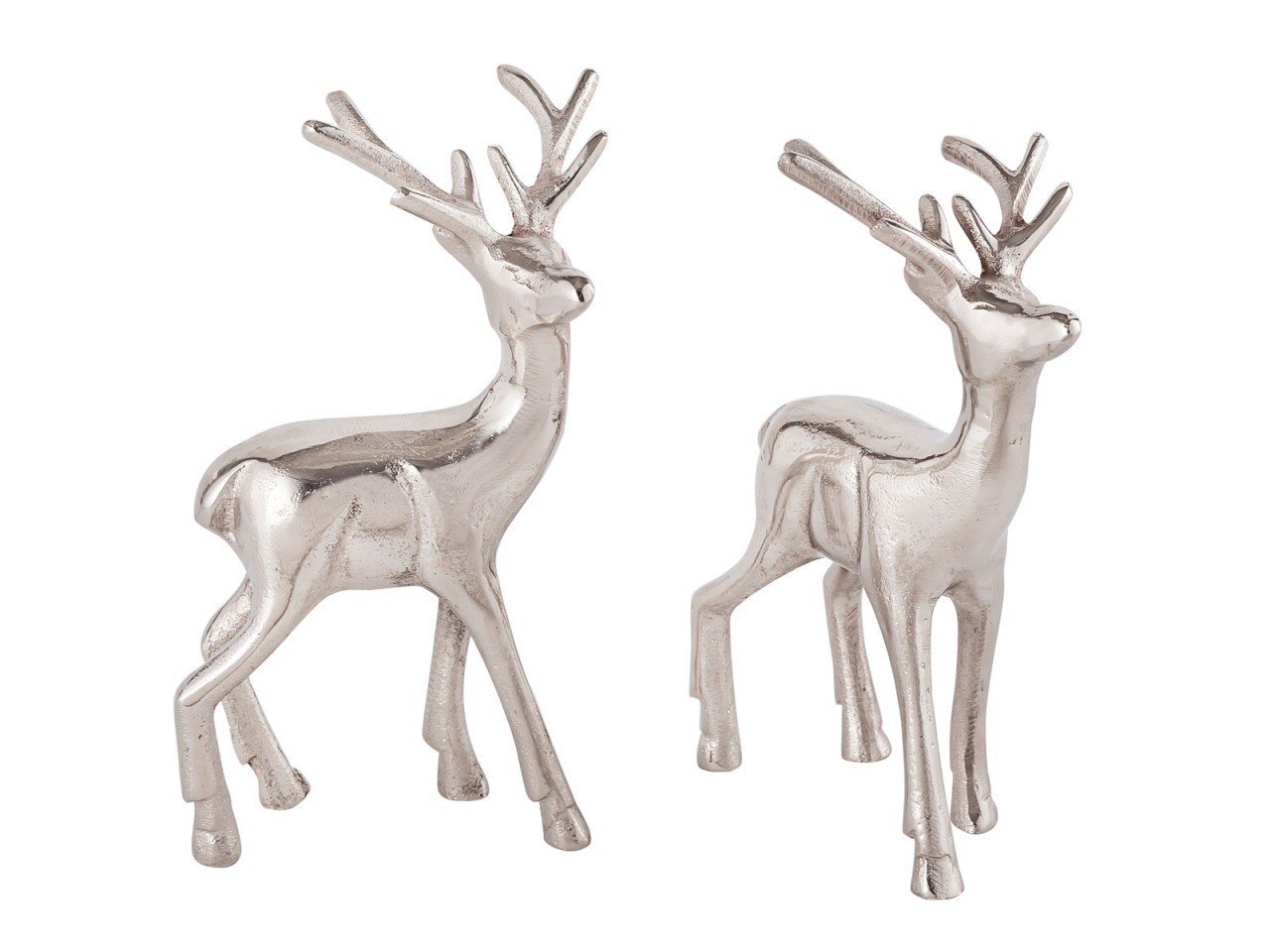 tinkaro Blumentopf BRUN Aluminium Tierfigur Silber (1 St) von tinkaro