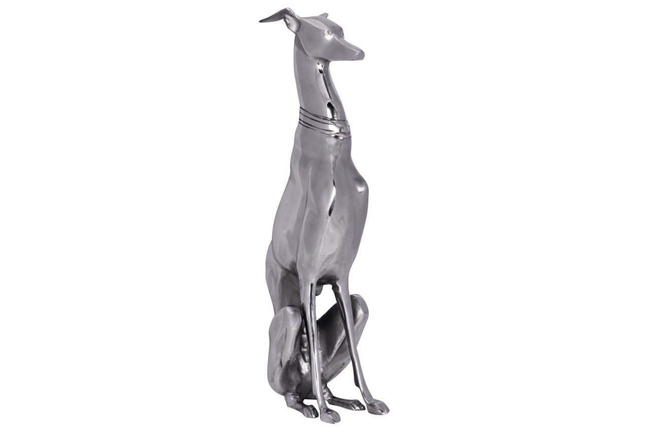 tinkaro Dekoobjekt ELMA Aluminium Skulptur Silber von tinkaro