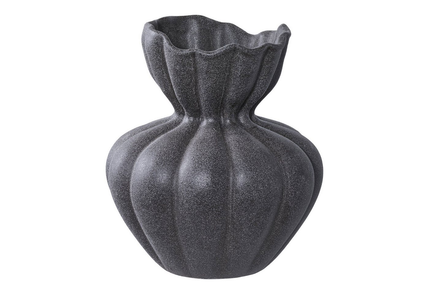 tinkaro Dekovase Vase Keramik Schwarz (Einzeln) von tinkaro