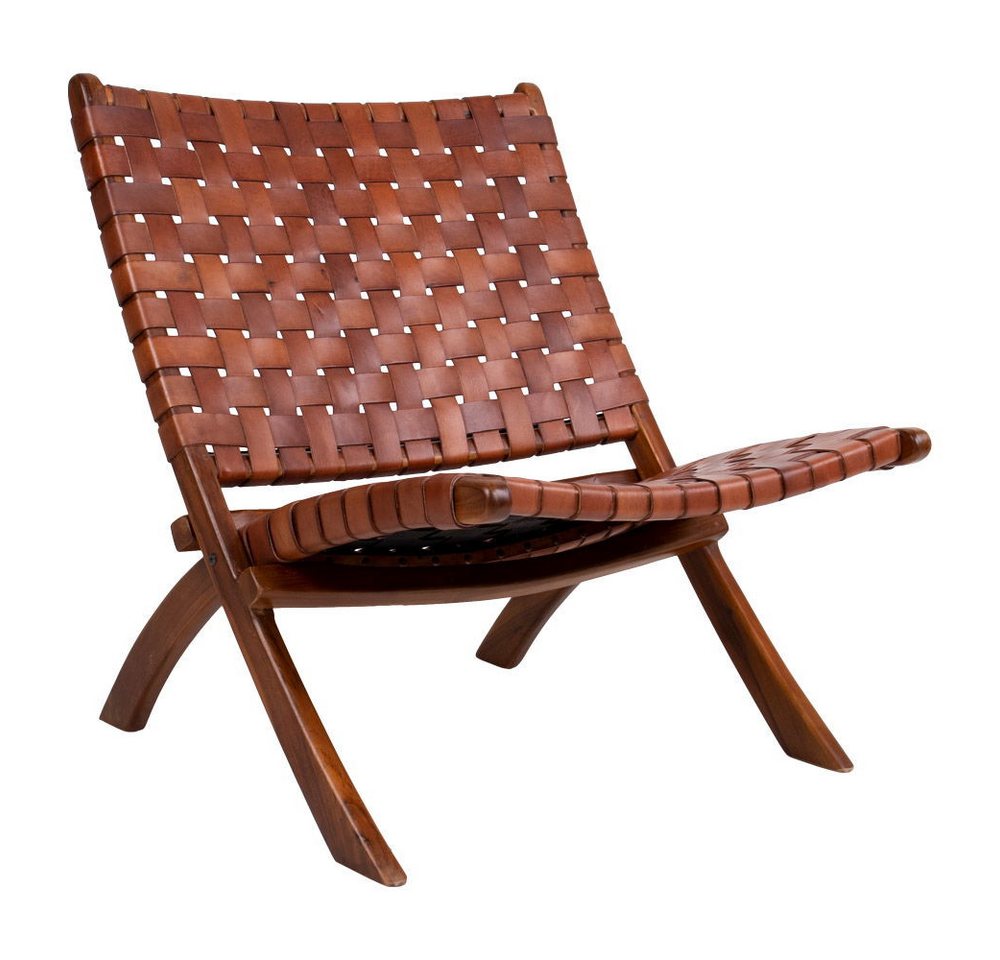 tinkaro Esszimmerstuhl Klappstuhl Perugia Teakholz, Leder Braun tinkaro Esszimmerstuhl Klappstuhl Perugia Teakholz, Leder Braun von tinkaro