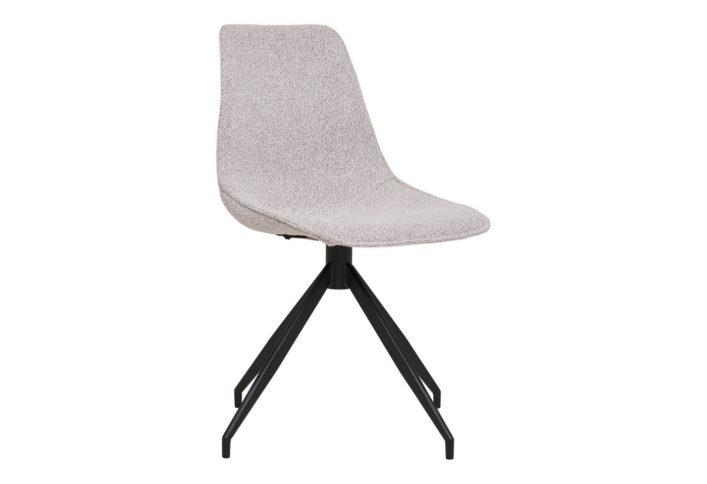 tinkaro Esszimmerstuhl Monaco Stahl, Stoff, Sperrholz Sand (Einzelartikel, 1 St) von tinkaro