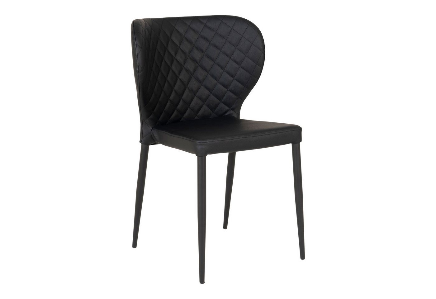 tinkaro Esszimmerstuhl Pisa PU, Stahl Schwarz von tinkaro