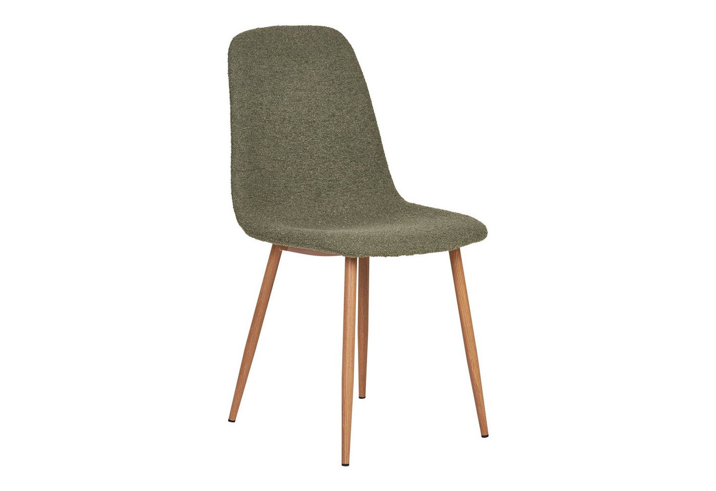 tinkaro Esszimmerstuhl Stockholm Stahl, Polyester, Sperrholz Dunkelgrün (Einzelartikel, 1 St) von tinkaro