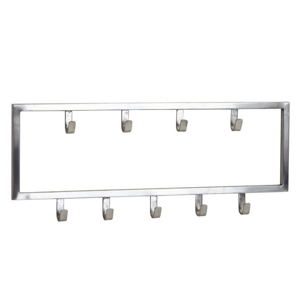 tinkaro Garderoben-Set DRINA Stahl Hängegarderobe Silber, (1-St) von tinkaro