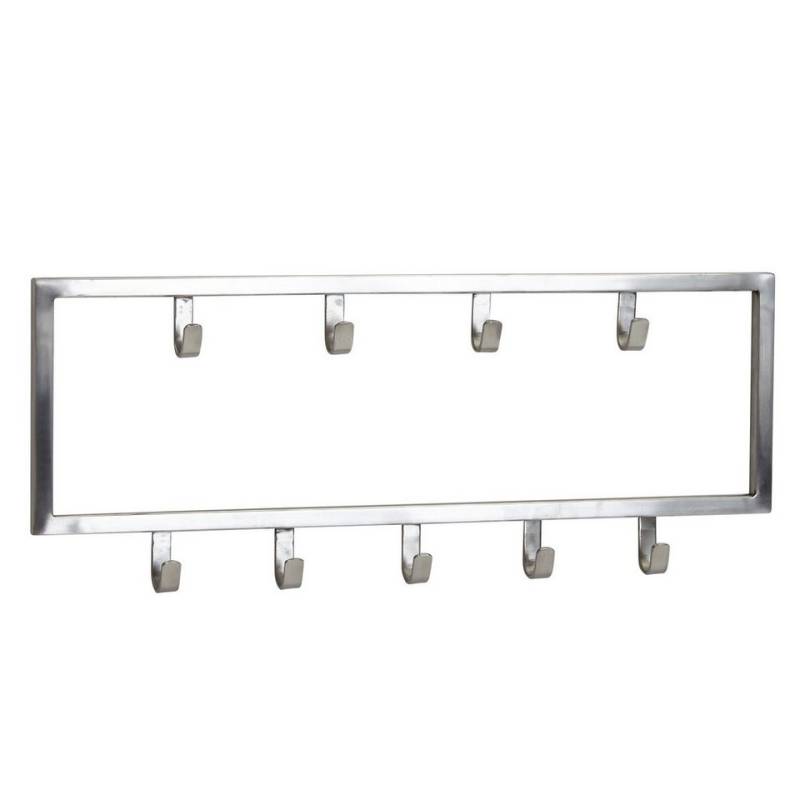 tinkaro Garderoben-Set DRINA Stahl Hängegarderobe Silber, (1-St) von tinkaro