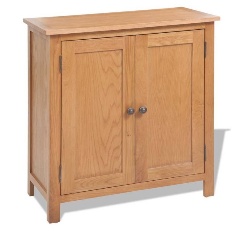 tinkaro Sideboard HENRIETTA Massivholz Eiche Kommode Braun von tinkaro