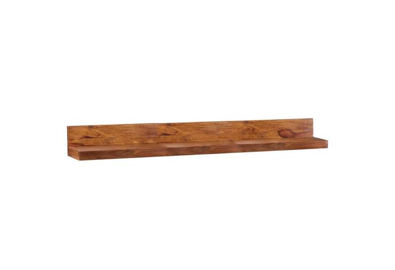 tinkaro Regal HANIM Massiv-Holz Mango, Walnuss finish Hängeregal Braun von tinkaro