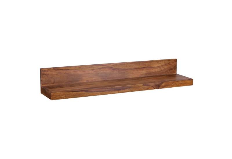 tinkaro Regal MIJO Massiv-Holz Mango, Walnuss finish Holzregal Braun von tinkaro