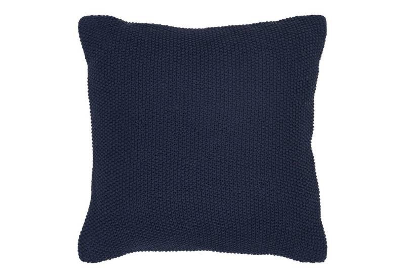 tinkaro Sitzkissen Kissen Santos 100% Recycelte Baumwolle Dunkelblau von tinkaro