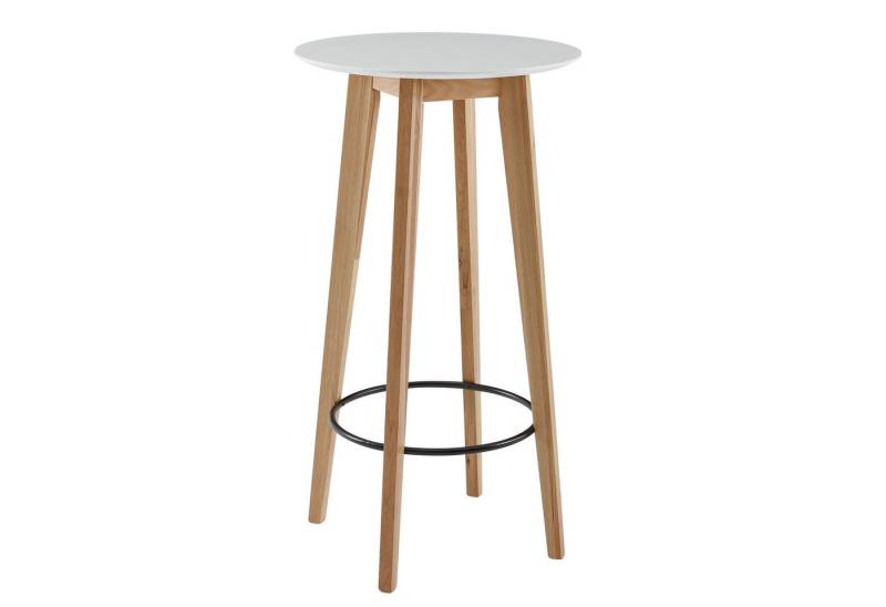 tinkaro Esstisch KORDULA Holz Küchentisch Weiß (1-St) von tinkaro