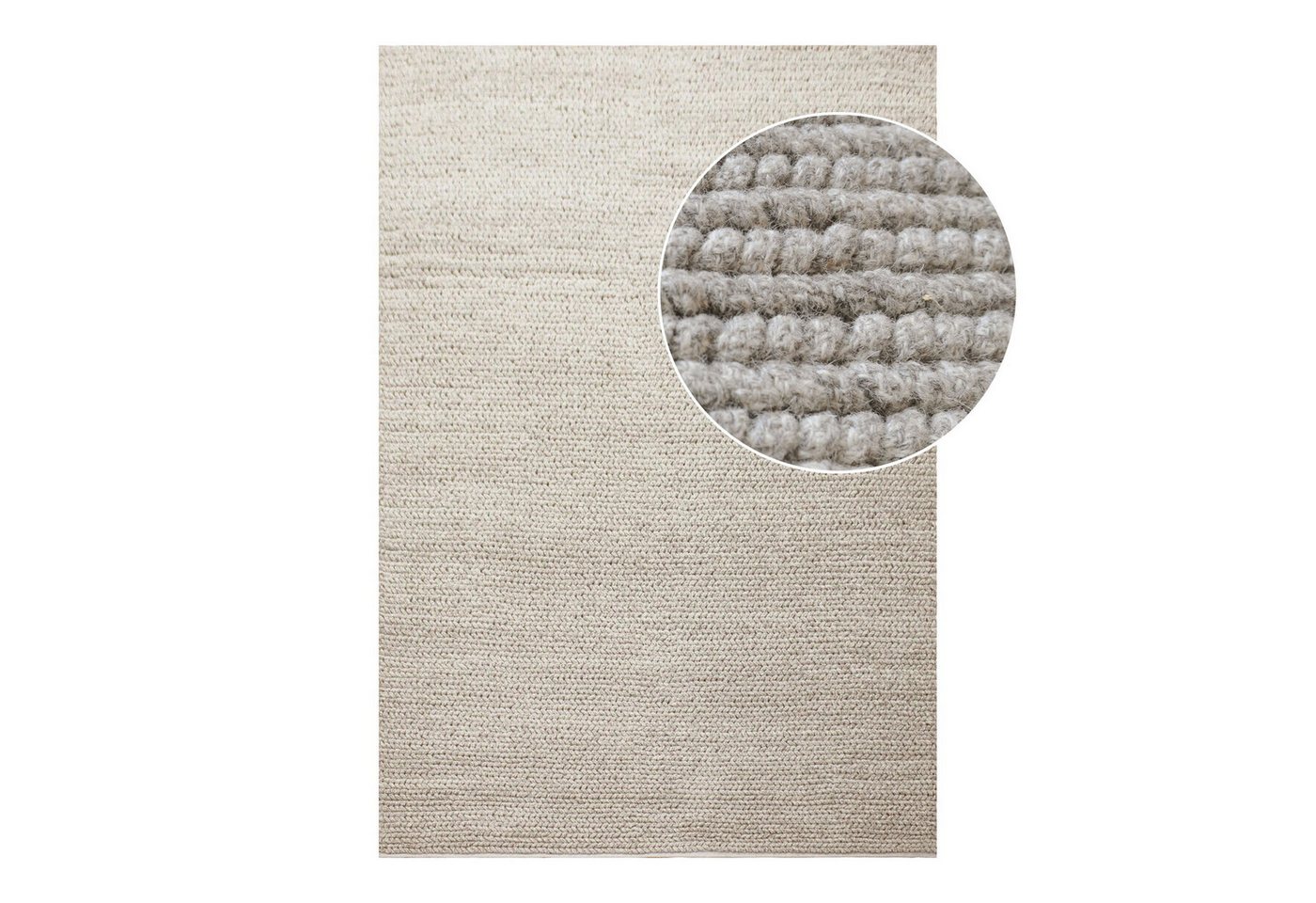 tinkaro Teppich Mandi Vorderseite: 80% Wolle, Rückseite: 20% Baumwolle Natur tinkaro Teppich Mandi Vorderseite: 80% Wolle, Rückseite: 20% Baumwolle Natur von tinkaro