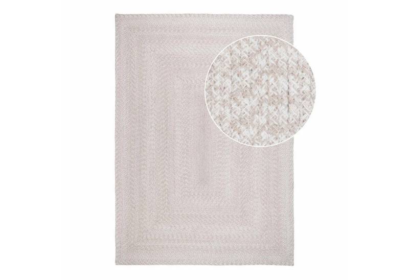 tinkaro Teppich Menorca Recyceltes PET Sand von tinkaro