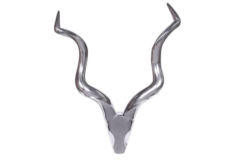 tinkaro Blumentopf BEHRAM Aluminium Wanddeko Silber (1 St) von tinkaro