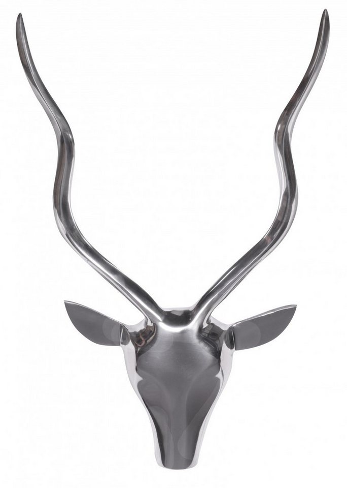 tinkaro Blumentopf HERLE Aluminium Wanddeko Silber (1 St) von tinkaro