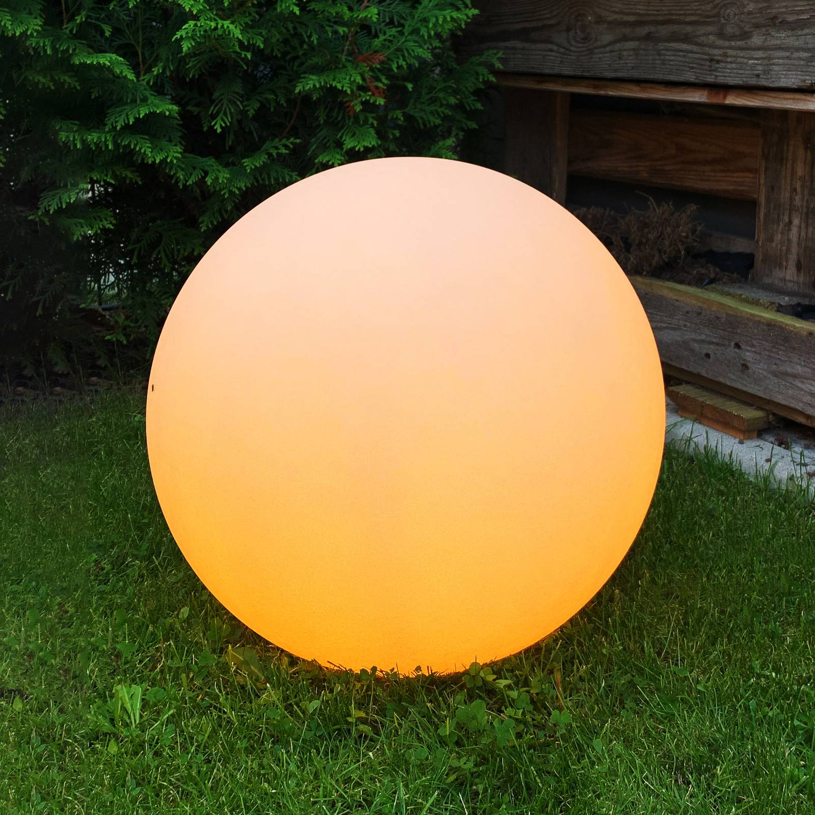 Müller Licht tint Calluna LED-Kugel Sand, 50 cm Müller Licht tint Calluna LED-Kugel Sand, 50 cm von tint