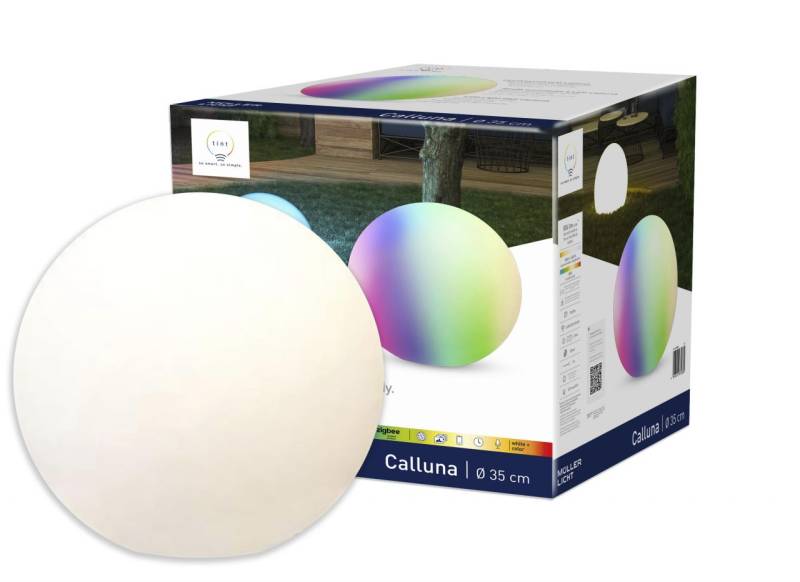 Müller Licht tint LED-Leuchtkugel Calluna Outdoor 35 cm E27 RGBW Smart Müller Licht tint LED-Leuchtkugel Calluna Outdoor 35 cm E27 RGBW Smart von tint