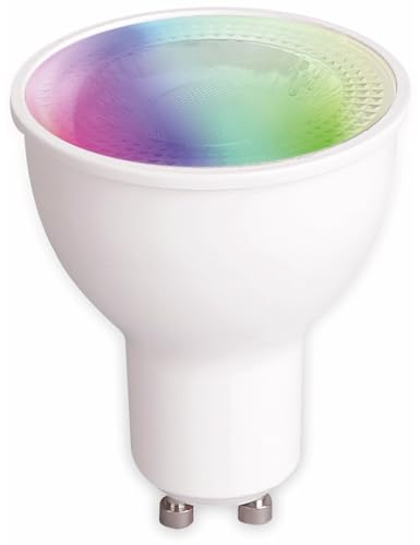 tint Smarter LED-Reflektor – Steuerbar per Alexa oder Fernbedienung oder tint Bluetooth App– Dimmbare GU10 Glühbirne mit weißem und farbigem Licht RGB, 4,7 W von tint