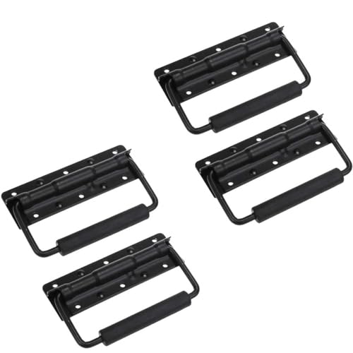 tintoke 4Stück Gefedert Kistengriff, Klappgriff Edelstahl Hardware Boxen Gefedert Kistengriff 100mm Tragegriffe,Metall Griffe, Mit Frühling, für Lautsprecherboxen Toolbox Tür Werkzeug Boxen tintoke 4Stück Gefedert Kistengriff, Klappgriff Edelstahl Hardware Boxen Gefedert Kistengriff 100mm Tragegriffe,Metall Griffe, Mit Frühling, für Lautsprecherboxen Toolbox Tür Werkzeug Boxen von tintoke